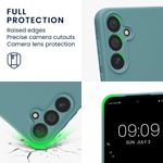 Laptop, Telefoane si Tablete - Telefoane mobile si accesorii - Accesorii Telefoane - Huse telefoane - Husa Kwmobile pentru Samsung Galaxy A55 5G, anti-alunecare, silicon, noapte arctica - Infinity.ro