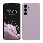 Laptop, Telefoane si Tablete - Telefoane mobile si accesorii - Accesorii Telefoane - Huse telefoane - Husa Kwmobile pentru Samsung Galaxy A55 5G, anti-alunecare, silicon, lavanda - Infinity.ro