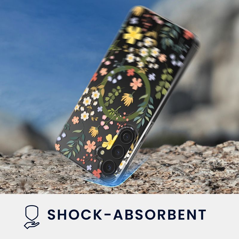 Laptop, Telefoane si Tablete - Telefoane mobile si accesorii - Accesorii Telefoane - Huse telefoane - Husa Kwmobile pentru Samsung Galaxy A55 5G, compatibilitate MagSafe, acril, TPU, transparent - Infinity.ro