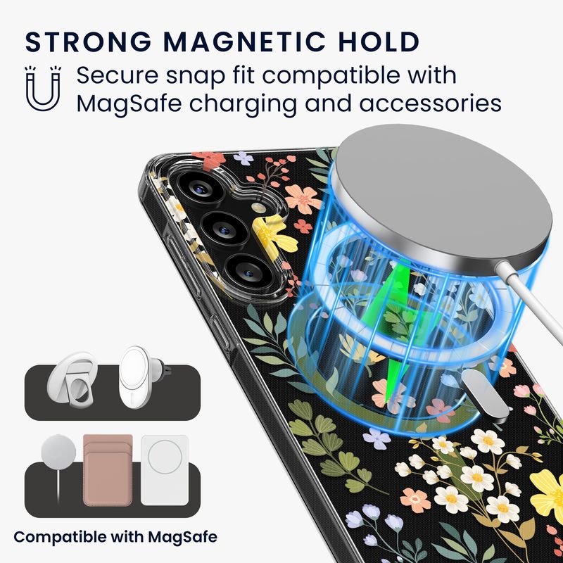 Laptop, Telefoane si Tablete - Telefoane mobile si accesorii - Accesorii Telefoane - Huse telefoane - Husa Kwmobile pentru Samsung Galaxy A55 5G, compatibilitate MagSafe, acril, TPU, transparent - Infinity.ro