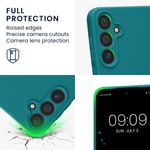 Laptop, Telefoane si Tablete - Telefoane mobile si accesorii - Accesorii Telefoane - Huse telefoane - Husa Kwmobile pentru Samsung Galaxy A55 5G, anti-alunecare, silicon, turcoaz mat - Infinity.ro