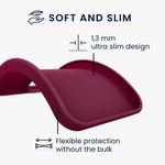 Laptop, Telefoane si Tablete - Telefoane mobile si accesorii - Accesorii Telefoane - Huse telefoane - Husa Kwmobile pentru Samsung Galaxy A55 5G, incarcare wireless, silicon, mov magenta - Infinity.ro