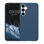 Laptop, Telefoane si Tablete - Telefoane mobile si accesorii - Accesorii Telefoane - Huse telefoane - Husa Kwmobile pentru Samsung Galaxy A55 5G, incarcare wireless, silicon, albastru, TPU - Infinity.ro