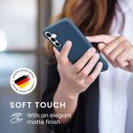 Laptop, Telefoane si Tablete - Telefoane mobile si accesorii - Accesorii Telefoane - Huse telefoane - Husa Kwmobile pentru Samsung Galaxy A55 5G, incarcare wireless, silicon, albastru, TPU - Infinity.ro