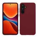 Laptop, Telefoane si Tablete - Telefoane mobile si accesorii - Accesorii Telefoane - Huse telefoane - Husa Kwmobile pentru Samsung Galaxy A55 5G, incarcare wireless, silicon, mov, bordo - Infinity.ro