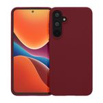 Laptop, Telefoane si Tablete - Telefoane mobile si accesorii - Accesorii Telefoane - Huse telefoane - Husa Kwmobile pentru Samsung Galaxy A55 5G, incarcare wireless, silicon, mov, bordo - Infinity.ro