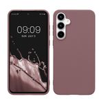 Laptop, Telefoane si Tablete - Telefoane mobile si accesorii - Accesorii Telefoane - Huse telefoane - Husa Kwmobile pentru Samsung Galaxy A55 5G, incarcare wireless, silicon, mov strugure - Infinity.ro