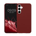 Laptop, Telefoane si Tablete - Telefoane mobile si accesorii - Accesorii Telefoane - Huse telefoane - Husa Kwmobile pentru Samsung Galaxy A55 5G, incarcare wireless, silicon, rosu, TPU - Infinity.ro
