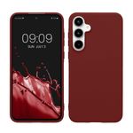Laptop, Telefoane si Tablete - Telefoane mobile si accesorii - Accesorii Telefoane - Huse telefoane - Husa Kwmobile pentru Samsung Galaxy A55 5G, incarcare wireless, silicon, rosu, TPU - Infinity.ro