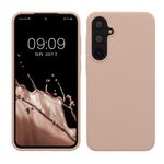 Laptop, Telefoane si Tablete - Telefoane mobile si accesorii - Accesorii Telefoane - Huse telefoane - Husa Kwmobile pentru Samsung Galaxy A55 5G, incarcare wireless, silicon, roz antic - Infinity.ro