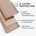 Laptop, Telefoane si Tablete - Telefoane mobile si accesorii - Accesorii Telefoane - Huse telefoane - Husa Kwmobile pentru Samsung Galaxy A55 5G, incarcare wireless, silicon, roz antic - Infinity.ro