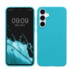 Laptop, Telefoane si Tablete - Telefoane mobile si accesorii - Accesorii Telefoane - Huse telefoane - Husa Kwmobile pentru Samsung Galaxy A55 5G, incarcare wireless, TPU, albastru - Infinity.ro