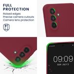 Laptop, Telefoane si Tablete - Telefoane mobile si accesorii - Accesorii Telefoane - Huse telefoane - Husa Kwmobile pentru Samsung Galaxy A56 5G, anti-alunecare, protectie la zgarieturi, silicon, mov - Infinity.ro