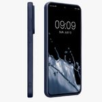 Laptop, Telefoane si Tablete - Telefoane mobile si accesorii - Accesorii Telefoane - Huse telefoane - Husa Kwmobile pentru Samsung Galaxy A56 5G, anti-alunecare, silicon, albastru metalizat - Infinity.ro