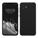 Laptop, Telefoane si Tablete - Telefoane mobile si accesorii - Accesorii Telefoane - Huse telefoane - Husa Kwmobile pentru Samsung Galaxy A56 5G, anti-alunecare, protectie la zgarieturi, silicon, negru - Infinity.ro