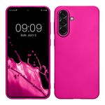 Laptop, Telefoane si Tablete - Telefoane mobile si accesorii - Accesorii Telefoane - Huse telefoane - Husa Kwmobile pentru Samsung Galaxy A56 5G, anti-alunecare, silicon, roz - Infinity.ro
