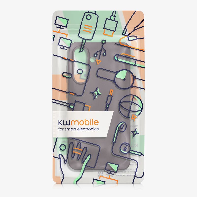 Laptop, Telefoane si Tablete - Telefoane mobile si accesorii - Accesorii Telefoane - Huse telefoane - Husa Kwmobile pentru Samsung Galaxy A56 5G, anti-alunecare, silicon, mov - Infinity.ro