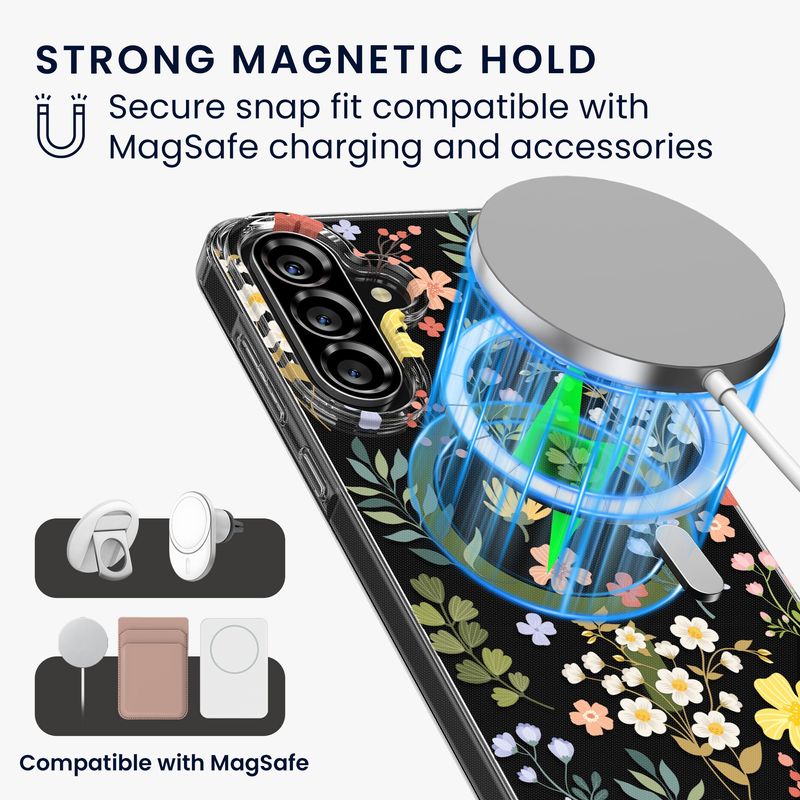 Laptop, Telefoane si Tablete - Telefoane mobile si accesorii - Accesorii Telefoane - Huse telefoane - Husa Kwmobile pentru Samsung Galaxy A56 5G, compatibilitate MagSafe, acril, TPU, transparent - Infinity.ro