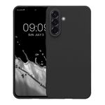 Laptop, Telefoane si Tablete - Telefoane mobile si accesorii - Accesorii Telefoane - Huse telefoane - Husa Kwmobile pentru Samsung Galaxy A56 5G, incarcare wireless, anti-alunecare, TPU, gri - Infinity.ro