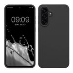 Laptop, Telefoane si Tablete - Telefoane mobile si accesorii - Accesorii Telefoane - Huse telefoane - Husa Kwmobile pentru Samsung Galaxy A56 5G, incarcare wireless, anti-alunecare, silicon, gri - Infinity.ro