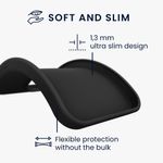 Laptop, Telefoane si Tablete - Telefoane mobile si accesorii - Accesorii Telefoane - Huse telefoane - Husa Kwmobile pentru Samsung Galaxy A56 5G, incarcare wireless, anti-alunecare, silicon, negru - Infinity.ro
