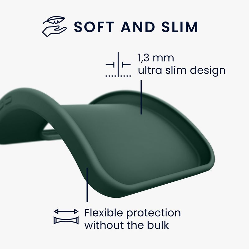 Laptop, Telefoane si Tablete - Telefoane mobile si accesorii - Accesorii Telefoane - Huse telefoane - Husa Kwmobile pentru Samsung Galaxy A56 5G, incarcare wireless, anti-alunecare, TPU, verde - Infinity.ro