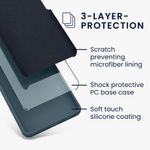 Laptop, Telefoane si Tablete - Telefoane mobile si accesorii - Accesorii Telefoane - Huse telefoane - Husa Kwmobile pentru Samsung Galaxy A56 5G, incarcare wireless, silicon, ardezie - Infinity.ro