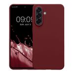 Laptop, Telefoane si Tablete - Telefoane mobile si accesorii - Accesorii Telefoane - Huse telefoane - Husa Kwmobile pentru Samsung Galaxy A56 5G, incarcare wireless, anti-alunecare, TPU, mov - Infinity.ro
