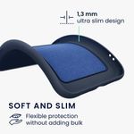 Laptop, Telefoane si Tablete - Telefoane mobile si accesorii - Accesorii Telefoane - Huse telefoane - Husa Kwmobile pentru Samsung Galaxy A56 5G, incarcare wireless, buzunar card, silicon, albastru - Infinity.ro