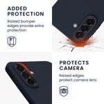Laptop, Telefoane si Tablete - Telefoane mobile si accesorii - Accesorii Telefoane - Huse telefoane - Husa Kwmobile pentru Samsung Galaxy A56 5G, incarcare wireless, silicon, afine - Infinity.ro