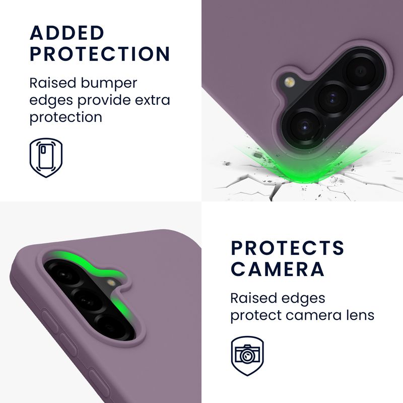 Laptop, Telefoane si Tablete - Telefoane mobile si accesorii - Accesorii Telefoane - Huse telefoane - Husa Kwmobile pentru Samsung Galaxy A56 5G, incarcare wireless, silicon, iris - Infinity.ro