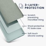 Laptop, Telefoane si Tablete - Telefoane mobile si accesorii - Accesorii Telefoane - Huse telefoane - Husa Kwmobile pentru Samsung Galaxy A56 5G, incarcare wireless, silicon, menta - Infinity.ro