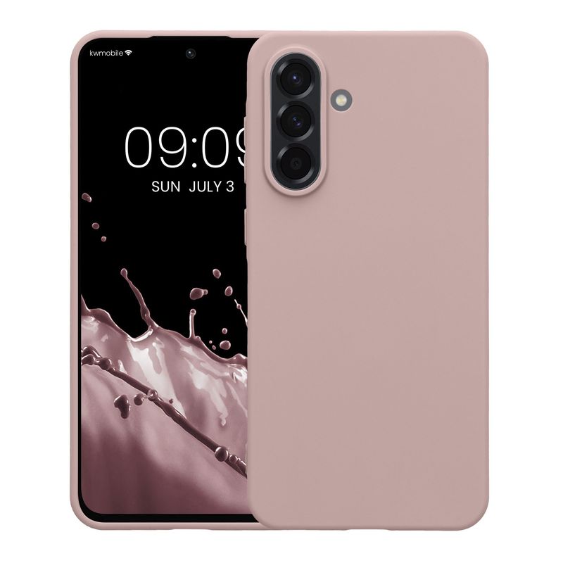 Laptop, Telefoane si Tablete - Telefoane mobile si accesorii - Accesorii Telefoane - Huse telefoane - Husa Kwmobile pentru Samsung Galaxy A56 5G, incarcare wireless, silicon, lila - Infinity.ro