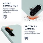 Laptop, Telefoane si Tablete - Telefoane mobile si accesorii - Accesorii Telefoane - Huse telefoane - Husa Kwmobile pentru Samsung Galaxy A56 5G, incarcare wireless, silicon, menta - Infinity.ro