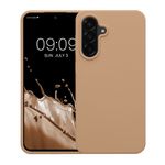 Laptop, Telefoane si Tablete - Telefoane mobile si accesorii - Accesorii Telefoane - Huse telefoane - Husa Kwmobile pentru Samsung Galaxy A56 5G, incarcare wireless, silicon, maro - Infinity.ro