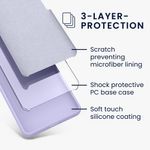Laptop, Telefoane si Tablete - Telefoane mobile si accesorii - Accesorii Telefoane - Huse telefoane - Husa Kwmobile pentru Samsung Galaxy A56 5G, incarcare wireless, silicon, lavanda - Infinity.ro
