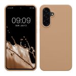 Laptop, Telefoane si Tablete - Telefoane mobile si accesorii - Accesorii Telefoane - Huse telefoane - Husa Kwmobile pentru Samsung Galaxy A56 5G, incarcare wireless, silicon, maro - Infinity.ro