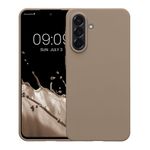 Laptop, Telefoane si Tablete - Telefoane mobile si accesorii - Accesorii Telefoane - Huse telefoane - Husa Kwmobile pentru Samsung Galaxy A56 5G, incarcare wireless, silicon, crem - Infinity.ro
