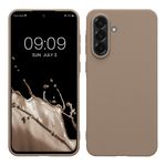 Laptop, Telefoane si Tablete - Telefoane mobile si accesorii - Accesorii Telefoane - Huse telefoane - Husa Kwmobile pentru Samsung Galaxy A56 5G, incarcare wireless, silicon, crem - Infinity.ro