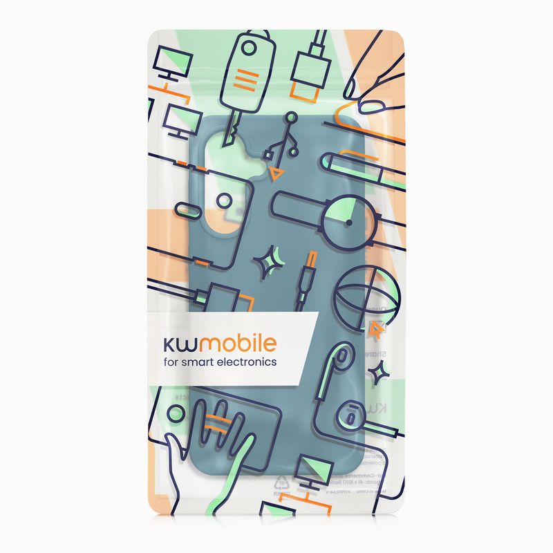 Laptop, Telefoane si Tablete - Telefoane mobile si accesorii - Accesorii Telefoane - Huse telefoane - Husa Kwmobile pentru Samsung Galaxy A56 5G, incarcare wireless, silicon, turcoaz - Infinity.ro