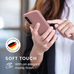 Laptop, Telefoane si Tablete - Telefoane mobile si accesorii - Accesorii Telefoane - Huse telefoane - Husa Kwmobile pentru Samsung Galaxy A56 5G, incarcare wireless, silicon, roz antic - Infinity.ro