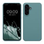 Laptop, Telefoane si Tablete - Telefoane mobile si accesorii - Accesorii Telefoane - Huse telefoane - Husa Kwmobile pentru Samsung Galaxy A56 5G, incarcare wireless, silicon, noapte - Infinity.ro