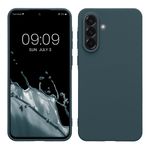 Laptop, Telefoane si Tablete - Telefoane mobile si accesorii - Accesorii Telefoane - Huse telefoane - Husa Kwmobile pentru Samsung Galaxy A56 5G, incarcare wireless, TPU, ardezie - Infinity.ro
