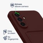 Laptop, Telefoane si Tablete - Telefoane mobile si accesorii - Accesorii Telefoane - Huse telefoane - Husa Kwmobile pentru Samsung Galaxy A56 5G, incarcare wireless, silicon, rosu - Infinity.ro