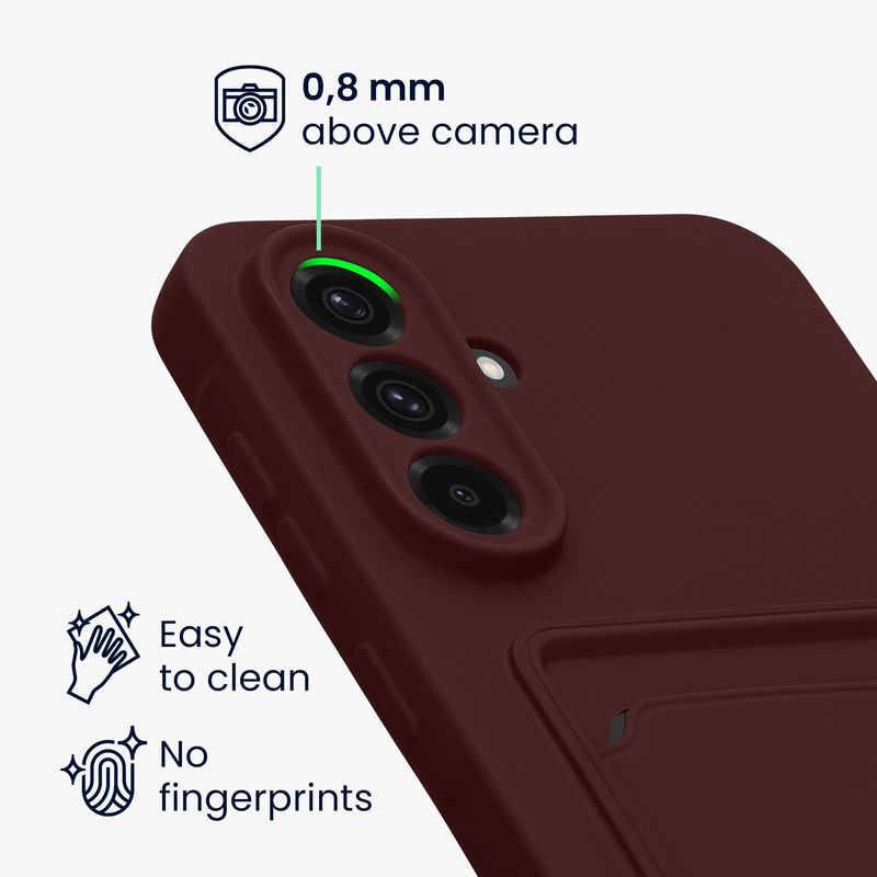 Laptop, Telefoane si Tablete - Telefoane mobile si accesorii - Accesorii Telefoane - Huse telefoane - Husa Kwmobile pentru Samsung Galaxy A56 5G, incarcare wireless, silicon, rosu - Infinity.ro