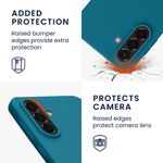 Laptop, Telefoane si Tablete - Telefoane mobile si accesorii - Accesorii Telefoane - Huse telefoane - Husa Kwmobile pentru Samsung Galaxy A56 5G, incarcare wireless, TPU, albastru caraibian - Infinity.ro