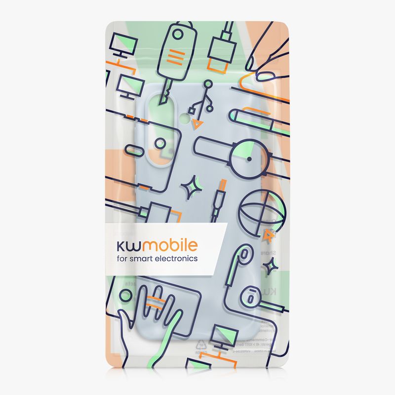 Laptop, Telefoane si Tablete - Telefoane mobile si accesorii - Accesorii Telefoane - Huse telefoane - Husa Kwmobile pentru Samsung Galaxy A56 5G, incarcare wireless, TPU, albastru deschis - Infinity.ro