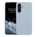 Laptop, Telefoane si Tablete - Telefoane mobile si accesorii - Accesorii Telefoane - Huse telefoane - Husa Kwmobile pentru Samsung Galaxy A56 5G, incarcare wireless, TPU, albastru deschis - Infinity.ro