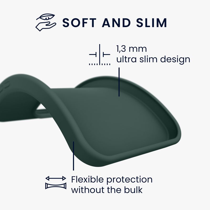 Laptop, Telefoane si Tablete - Telefoane mobile si accesorii - Accesorii Telefoane - Huse telefoane - Husa Kwmobile pentru Samsung Galaxy A56 5G, incarcare wireless, silicon, verde muschi - Infinity.ro