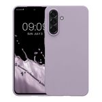 Laptop, Telefoane si Tablete - Telefoane mobile si accesorii - Accesorii Telefoane - Huse telefoane - Husa Kwmobile pentru Samsung Galaxy A56 5G, incarcare wireless, TPU, lavanda - Infinity.ro